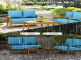 Outdoor Loveseat Cushion Set, 48 x 24 inch, Water Repellent Patio Furniture Cushions Replacement 18354222