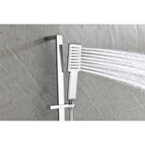 Shower System with Shower Head, Hand Shower, Slide Bar,, Shower Arm, Hose, Valve Trim, and Lever W2287P167927