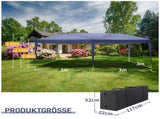 3 x 6m Home Use Outdoor Camping Waterproof Folding Tent with Carry Bag Blue 75028109