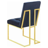 Tufted Back Upholstered Dining Chair B062P153698