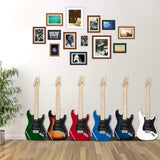 GST Stylish Electric Guitar Kit with Black Pickguard Sunset Color 87074355