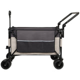 Multi-Functional Push-Pull Folding Wagon Cart with Rotating Handle & 360&deg All-Terrain Wheels W2932P289381