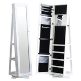 360 Degree Rotation Full-Body Mirror Cabinet PVC Film Moisture-Proof Dressing Mirror Cabinet Super 84301225