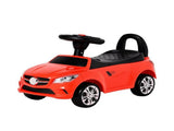 Red Toddler Foot-to-Floor Ride-On Push Car Sliding Walking Toy with Working Horn, Music, Headlights 33456278