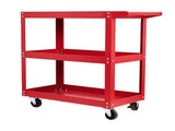 3-Tier Rolling Tool Cart Utility Cart on Wheels, 450 lb Heavy Duty Rolling Tool Cart for Warehouse, 44584215