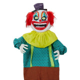 6ft Yellow Eyed Clown Outdoor Halloween Decorations 21191499
