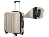 3-in-1 Multifunctional Large Capacity Traveling Storage Suitcase Luggage Set Champagne 91577439