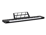 GEP-109 61 Key Lighting Keyboard with Piano Stand, Piano Bench, Built In 10694817