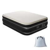 Queen Air Mattress with Built-in Pump, 18in Foam Topper Blow up Mattress, Quick Inflation/Deflation 96257511