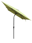 ZUN 6 x 9ft Patio Umbrella Outdoor Waterproof Umbrella with Crank and Push Button Tilt without flap for 77971072