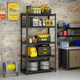 5-Tier Adjustable Metal Shelving Unit ,Heavy Duty Garage Shelving,Storage Racks,Industrial Utility 38621817