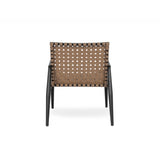 Modern Outdoor Chat Set 2 PE Rattan Chairs Black Steel & Tempered Glass Side Table Durable & N769P248124B