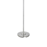 ZUN Chrome Metal Base Floor Lamp B062P153728