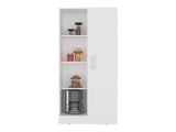 Flovilla Multistorage Cabinet with Shelves And Door for Storage, White B097P474299