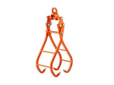 36 Inch 4 Claw Timber Claw Hook with Swivel Steel Design 3307 lbs Capacity 10964721