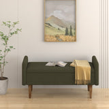 Teddy velvet storage stool, ,with storage space, suitable for apartments, living rooms and W487P205944