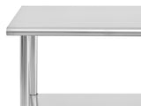 Stainless Steel Table 24 x 48Inch Stainless Steel Prep Table, Commercial Kitchen Metal Table for 79688444