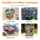 12000W Portable Camping Stove With Cassette Adapter Windproof Outdoor Backpacking Burner with 97659878