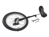 Height Adjustable Unicycle, 16 Inch Wheel Monocycle for Balance Exercise, Easy Assembly Singe Wheel 11465204