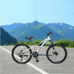 ZUN Mountain Bike for Girls and Boys Mountain 24 inch 7-Speed bike 63796150