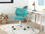 Ergonomic Kids Desk Chair, 16.5-21 Adjustable Height Mesh Study Chair Turquoise 34897133