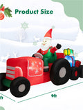 9 Feet Long Inflatable Christmas Decoration , Colorful String Lights LED 07912646