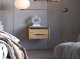 Macadamia Wall-Mounted Floating Nightstand B062P175139