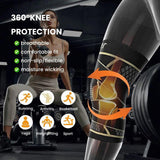 GEEKHOM Copper Knee Braces with Strap Knee Pain Women and Men, Knee Compression Sleeve 94354297