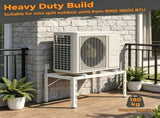 Adjustable Mini Split Ground Stand, 400 lbs Heavy Duty AC Condenser Stand for 900036000 BTU 53186987