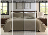 Queen 3 Piece Luxurious Oversized Quilt Set B035129004