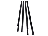 4Pcs Outer Belt Weatherstrip For 2009-2021 Ram 1500 2500 3500 4500 55112376AH 58161307