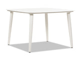 Santorini 33.5" Square Outdoor Patio Table Aluminum B2719P308010