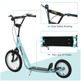 youth scooter is equipped Dual Brakes - Blue 94256172