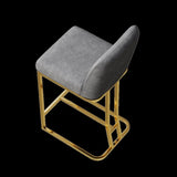 Dining 360&degSwivel Bar Chairs Set of 2 Modern style bar chairs with simple design, Creative Design W1727P240722