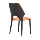 Dining Chairs Set of 2, Modern Design Home Chairs, PU Leather Metal Dining Chairs for Kitchen Dining W2700P236070