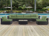 Cushion Covers for 7 Pcs Wicker Rattan Sectional Sofa, 14Pack Cushion Slipcovers Set W419P460549