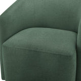 Ardena Green Swivel Barrel Chair B050P322596