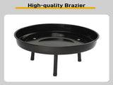 Campfire Tripod Grill, Adjustable Height BBQ Grill Grate with Fire Bowl for Outdoor Camping BBQ, 31851338