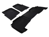 All Weather TPE Car Floor Mats fit for Ford F-150 Super Crew Cab 2004-2008 Anti-Slip 41880422
