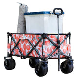 Utility Park Garden Cart Tool Customized Color Folding Camping Trolley Outdoor Picnic Beach Wagon, W321P297095