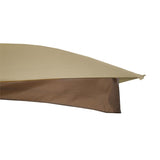 Replacement Canopy Top for Lowe's Allen Roth Heavy Duty Roof Top with Air Vent 10X12 W419P169912