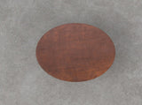 Elmford 13 inch Wide Solid Wood Contemporary Accent Table in Warm Dark Brown, Assembled B2732P605430