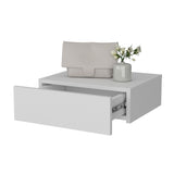 Vienna Floating Nightstand, Sleek Wall-Mounted Design with Spacious Drawer Storage B128P176112