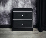 Jabir Black & Silver Accent Table with Variety & Selection B2726P243246