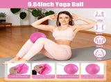 14Pcs All-in-One Pilates Kit, Pilates Ring Yoga Ball Resistance Bands Set with Carry Bag, Full Body 65421013