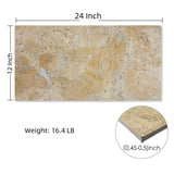 12*24 Gold Yellow Beige natural marble, for floor and wall, honed finished marble tile, natural W1696P262329