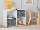 4 Cube Storage Organizer, White 23881081