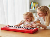 Red 37 Keys Kids Electronic Keyboard with Microphone, 8 Tones & 8 Rhythms Piano Toy for Ages 3 22917098