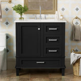 30" Bathroom Vanity , Modern Bathroom Cabinet with Sink Combo Set, Bathroom Storage Cabinet with a N729P170557B