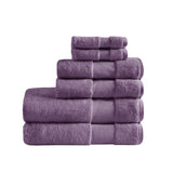 Cotton 6 Piece Bath Towel Set B03599353